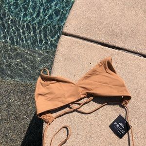 NWT Boys+Arrows Dylan Bronze Desperado Bikini Top
